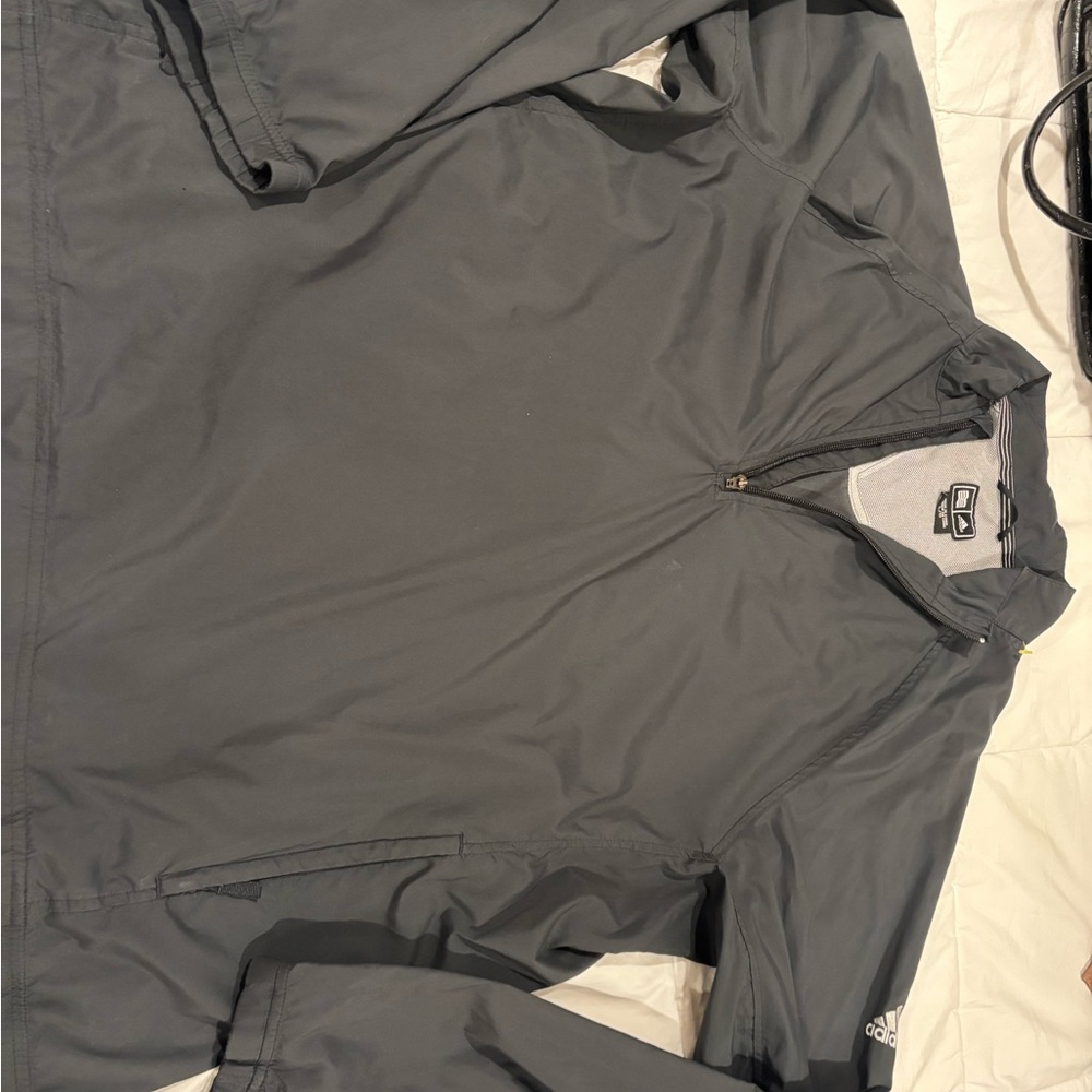 Adidas Men's black Windbreaker